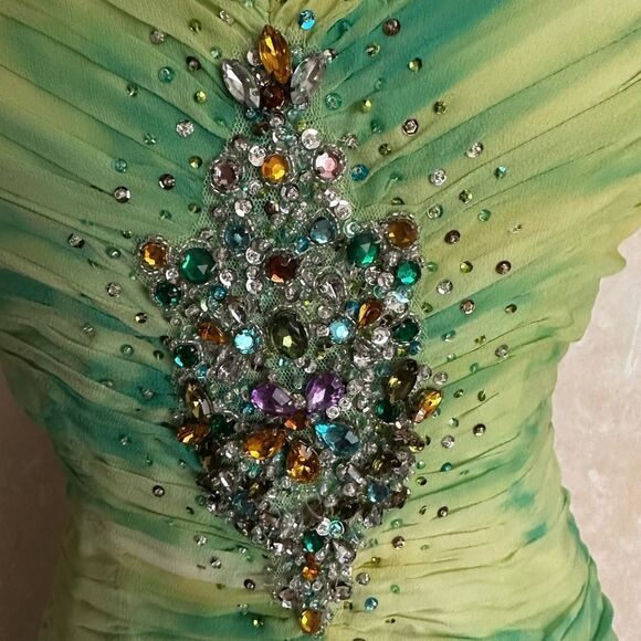 Basix II Women’s Flirty Cocktail Dress, Size 6 Y2K 90s - Picture 4 of 5